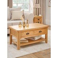 Very Home Ashwin Ready Assembled Large Coffee Table - Contains Solid Wood