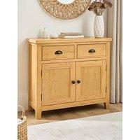 Very Home Ashwin Ready Assembled 2 Door, 2 Drawer Medium Sideboard - Contains Solid Wood