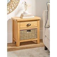Very Home Ashwin Ready Assembled 1 Drawer, 1 Basket Sideboard - Contains Solid Wood