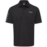 Oscar Jacobson Mens Bullock Tour Polo -Black