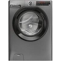 Hoover H-Wash 350 H3Wps4106Tmb6-80 10Kg Load, 1400Rpm Spin Washing Machine, A Rated, Wifi - Anthracite