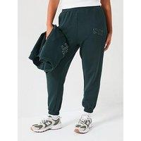 V By Very Curve Seam Detail Jogger - Green