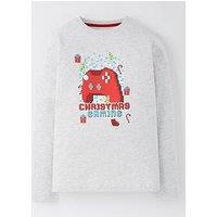 V By Very Boys Longsleeve Gamer Christmas T Shirt