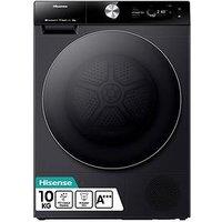 Hisense 7S Series Dh7S107Bb 10Kg Load, Ai Tumble Dryer With Touch Control - Black - A+++ Rated
