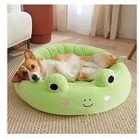 Squishmallows 20-Inch Wendy Frog Pet Bed - Small Ultrasoft Original Squishmallows Plush Pet Bed