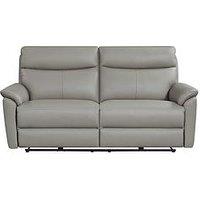 Very Home Carson Real Leather/Faux Leather 3 Seater Power Recliner Sofa