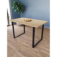 Vida Designs Munich 4 Seater Dining Table With U Shape Legs