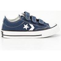 Converse Kids Star Player 76 Ox Trainers - Navy/Black - Navy/White