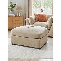 Very Home Lexington Large Fabric Footstool