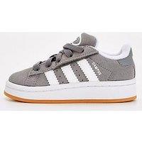 Adidas Originals Infant Campus 00S Elastic Lace Trainers - Grey