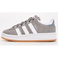 Adidas Originals Kids Campus 00S Elastic Lace Fastening Trainers - Grey