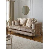 Very Home Capri 2 Seater Scatter Back Sofa - Natural