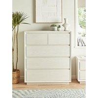 Very Home Alsop 2 + 3 Drawer Chest - White Oak Effect - Fsc Certified