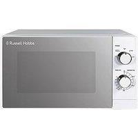 Russell Hobbs Rhm2027 Compact Solo Manual Microwave 20L White