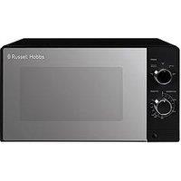 Russell Hobbs Rhm2027B Compact Solo Manual Microwave 20L Black