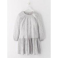 V By Very Girls Shirred Foil Dress