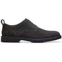 Clarks Aldwin Lace Suede Derby Shoes