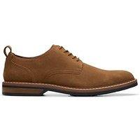 Clarks Aldwin Lace Suede Derby Shoes