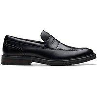 Clarks Aldwin Step Loafers - Black
