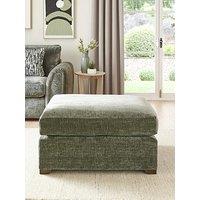 Very Home Layla Large Fabric Footstool