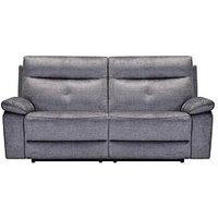 Very Home Ivana 3 Seater Fabric Power Recliner Sofa With Usb Charging And Storage