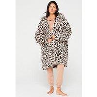 V By Very Zip Through Hooded Snuggle