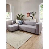 Very Home Clarke Left Hand Fabric Corner Chaise