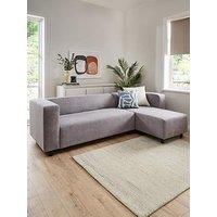Very Home Clarke Right Hand Fabric Corner Chaise
