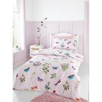 Rhs Butterfly Garden Duvet Cover Set - Multi