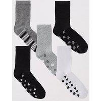 Everyday 5Pk Printed Ankle Socks - Multi