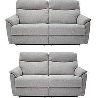 Linea 3 + 2 Seater Fabric Manual Recliner