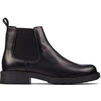 Clarks Orinoco2 Lane Wide Fit Leather Ankle Boot