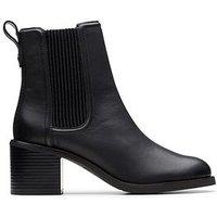 Clarks Chamberly Top Leather Ankle Boot