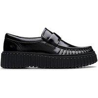 Clarks Torhill Mock Loafer - Black Patent