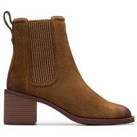 Clarks Chamberly Top Suede Ankle Boot