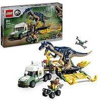 Lego Jurassic World Dinosaur Missions: Allosaurus Transport Truck 76966