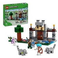 Lego Minecraft The Wolf Stronghold Toy Set 21261