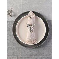 Very Home Set Of 4 Stag Shaped Napkin Holders