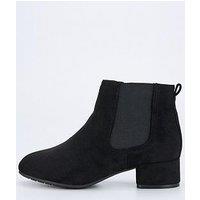 V By Very Comfort Comfort Fit Chelsea Ankle Boot - Black