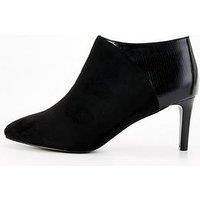 V By Very Shoe Boot - Black