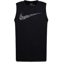 Nike Kids Boys Swoosh Tank - Black