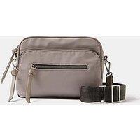 Mint Velvet Neutral Nylon Bag