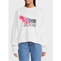 M05Ch1N0 Jeans Logo Sweatshirt