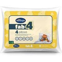 Silentnight Fab 4 Pillows - 4 Pack