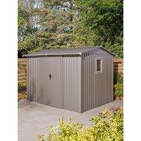 Rowlinson Brentvale 10 X 8 Premium Apex Metal Shed