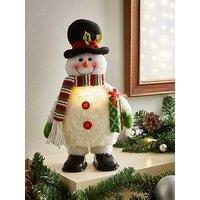 Festive 32 Cm Musical Dancing Snowman Christmas Decoration