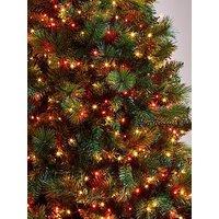 Festive 600 Winter Wishes Red & White Firefly Outdoor Christmas Lights