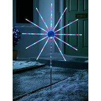 Festive 108 Cm Rgb Firework Outdoor Christmas Light