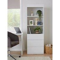 Very Home Lisson 3 Drawer Shelf Unit - White - Fsc-Certified