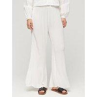 Superdry Beach Pants - White